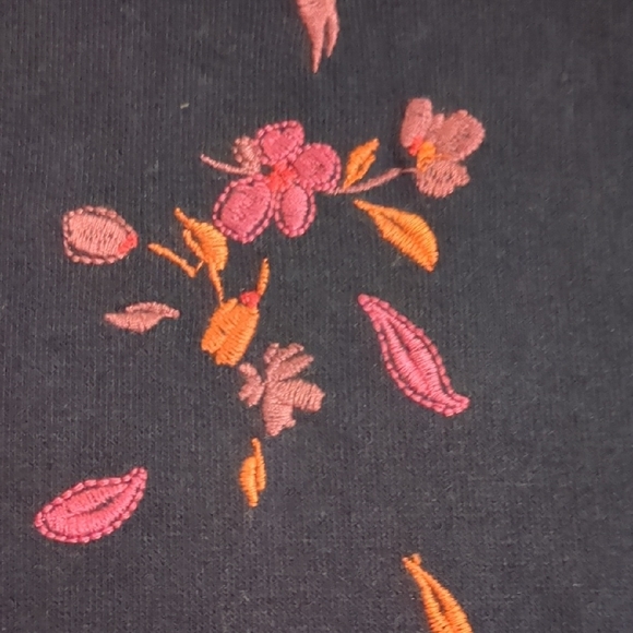 Democracy Navy Blue Knit Top - Picture 5 of 5